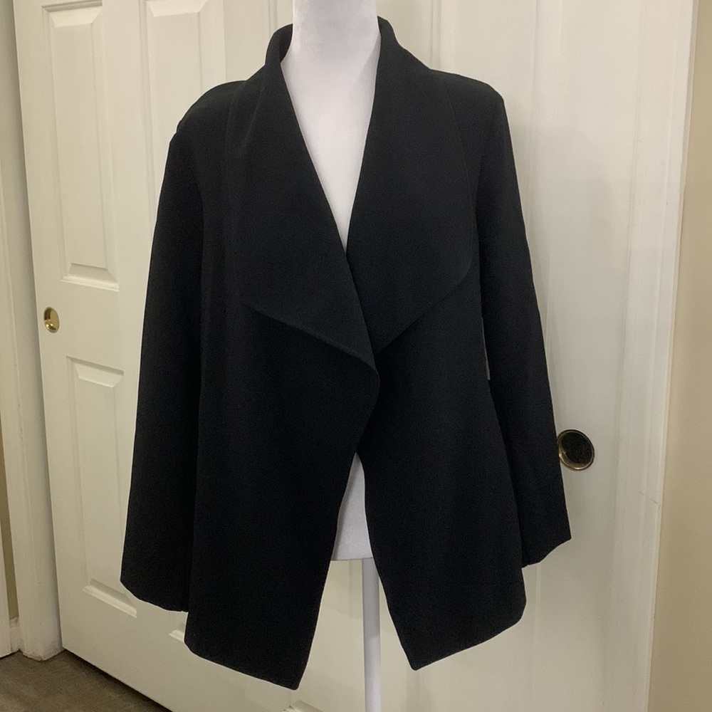 Alfani drape front blazer NWT